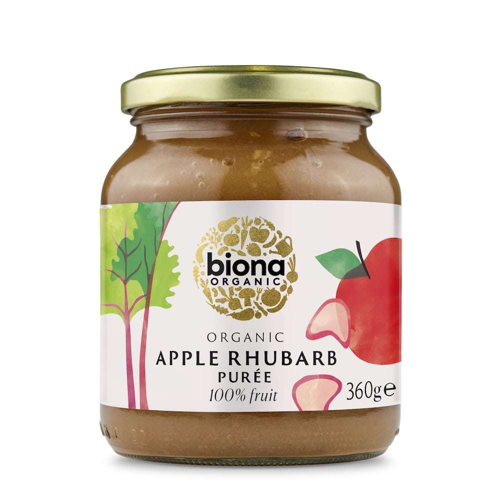 

Biona Organic Apple & Rhubarb Puree 360 Gr