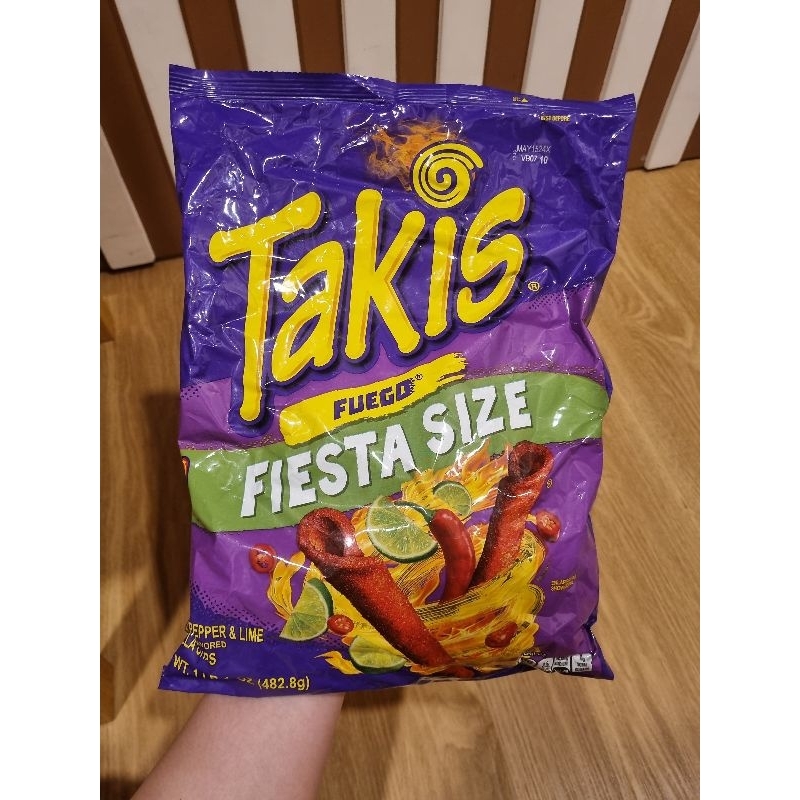 

Takis Fuego FIESTA SIZE 1lb 1oz 482g Ukuran Jumbo [SALE EXP MAY24]