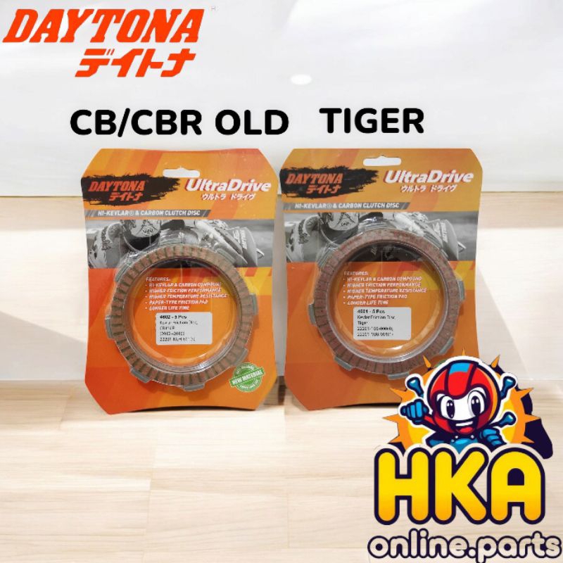 Daytona Kampas Kopling Tiger CB CBR 150 OLD GL Megapro CB100 GL100 CRF Verza MP Mono CS1 Original Da