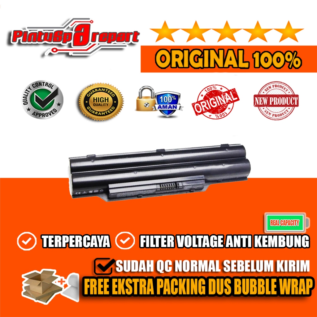 (Genuine FMVNBP186) Original Laptop Baterai Fujitsu Lifebook A530 A531 AH530 AH531 LH520 LH530 LH701