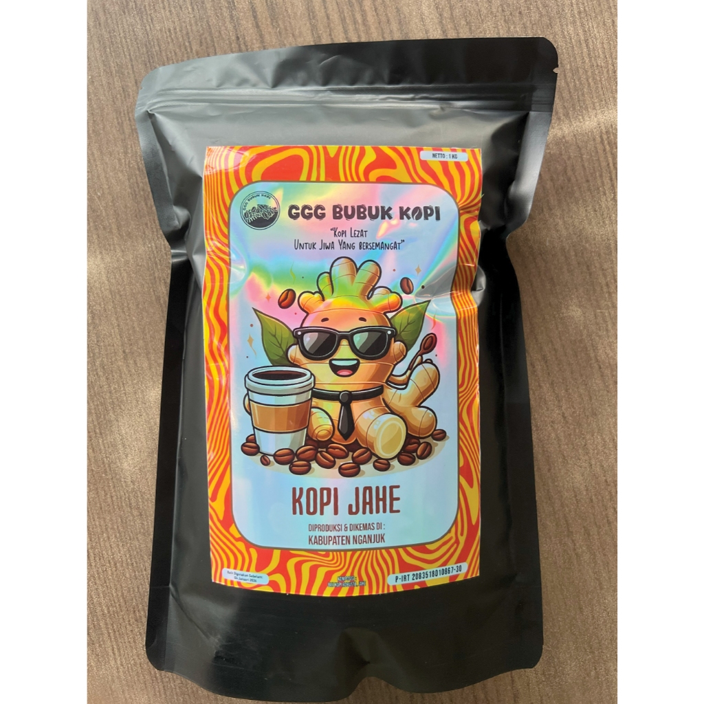 

Bubuk Kopi Jahe Ggg Isi 1kg Rasa Mantab Premium