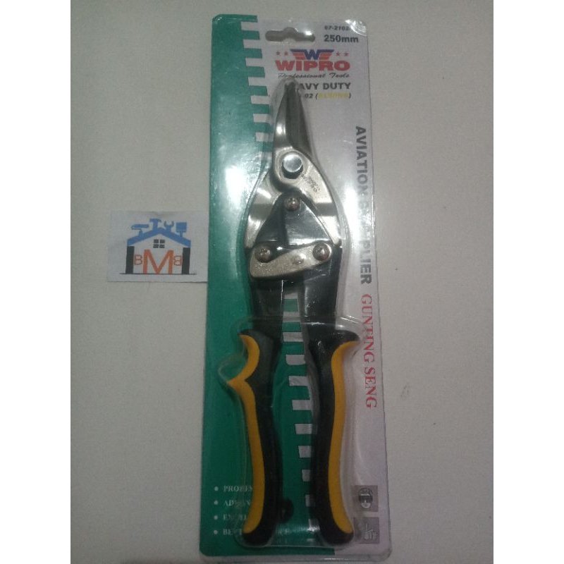 GUNTING BAJA RINGAN WIPRO/ GUNTING HOLO WIPRO UKURAN 10"/250MM