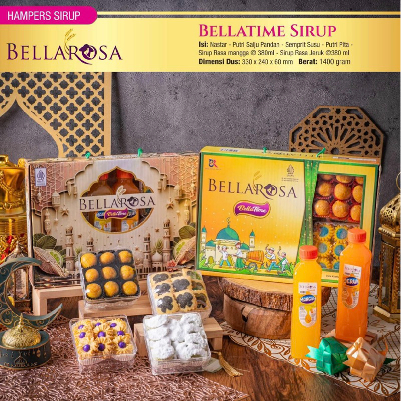 

(BELLATIME) PAKET KUE BELLAROSA 2025 // HAMPERS LEBARAN