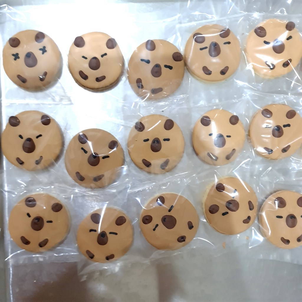 

Kukis CapyBara Paket 10pcs Cookies Cookie Cokies animal