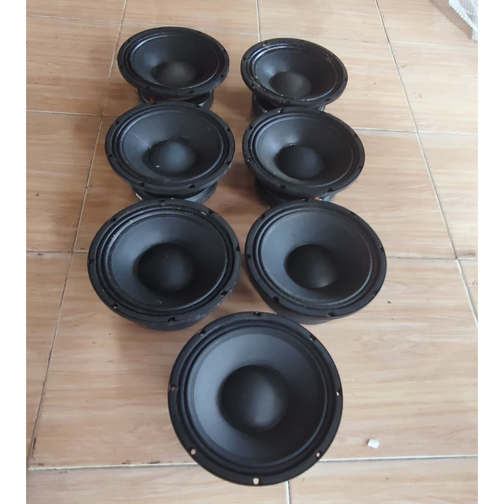 SPEAKER 10 INCH BEKAS BAIK SPOOL SATRIA SPEAKER 10L750YK MERK CAMPUR