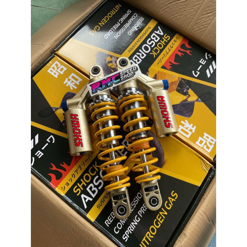 Shock Showa bebek 325mm 320mm klik fungsi / Shock Shoea 320mm / 325mm klik fungsi