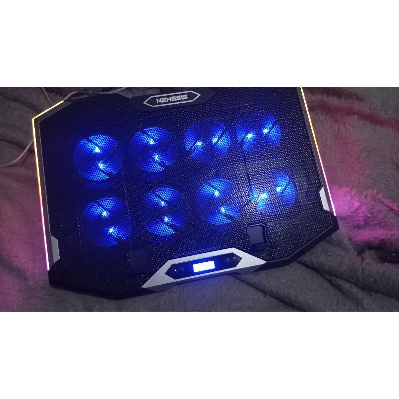 NYK nemesis cooling pad laptop 6 fan