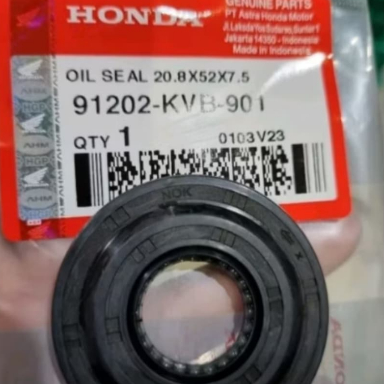 OIL SEAL AS KRUK VARIO BEAT KVB / 91202-KVB-901