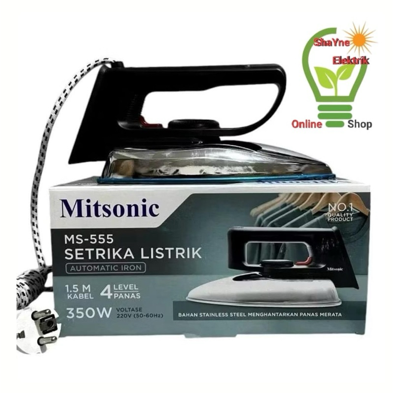 Setrika Baju Setrika besi TD333 / Mitsonic 555