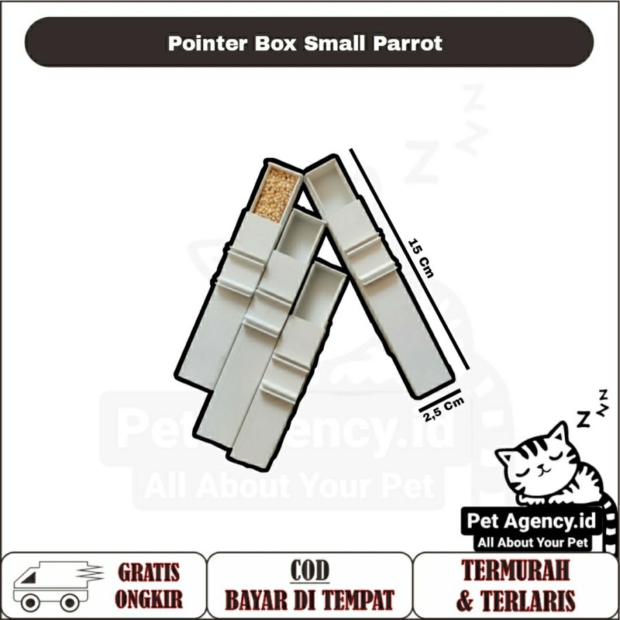 Pointer Reward Box ( Alat Tempat Makan Burung )