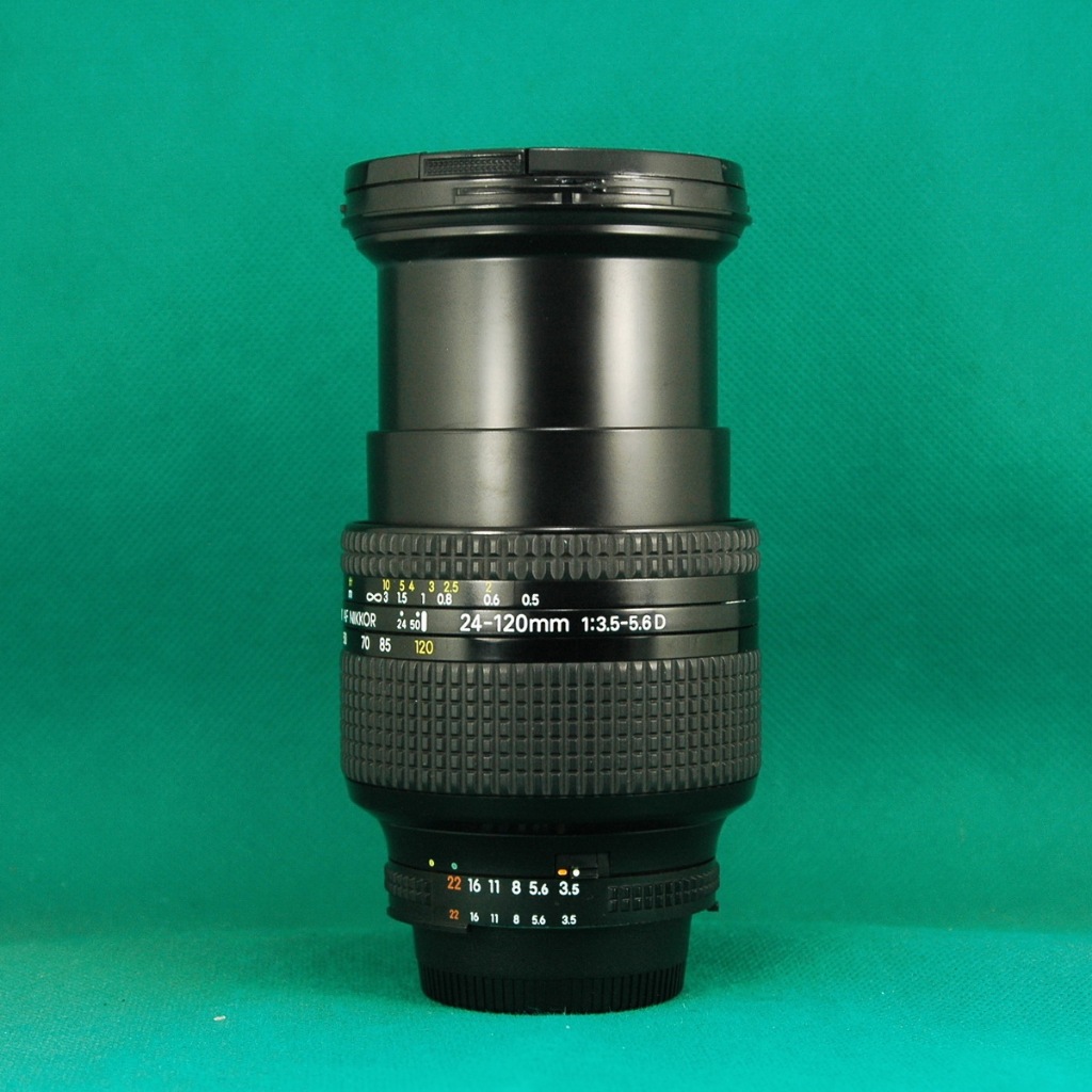 Lensa Nikon AF 24-120 mm F 3.5-5.6 D / AFD / AF-D 24-120mm Masih Bagus