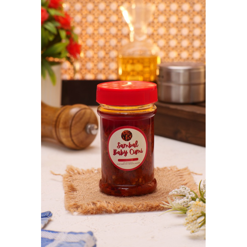 

Sambal Baby Cumi mamakila 150g - full cumi