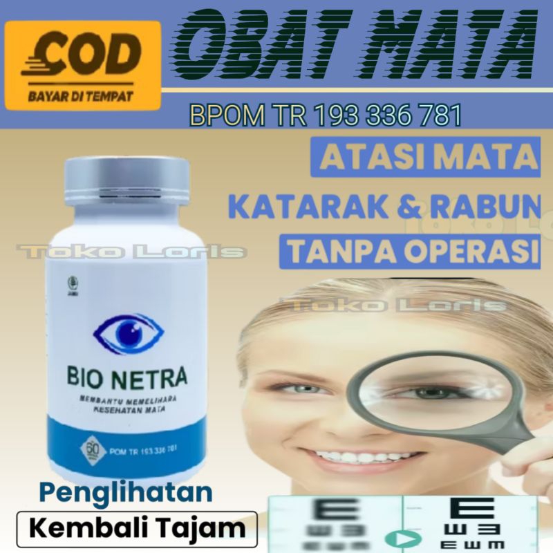 bio netra Solusi herbal untuk kesehatan mata katarak rabun minus tanpa operasi | obat mata sehat amp
