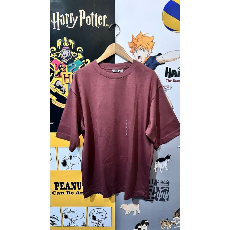 T-shirt oversize uniqlo crew neck