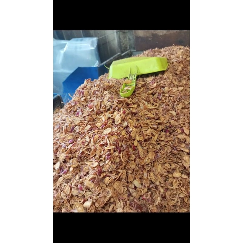 

Bawang Goreng Merah Campuran 5 % Super Kriuk per 1 kg
