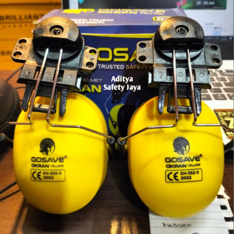 Earmuff Gosave for Helmet Safety / Earmuff Safety Gosave Okran