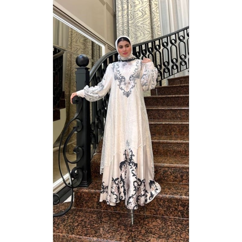 dress brokat import hari raya baju lebaran by ORI shellasaukia