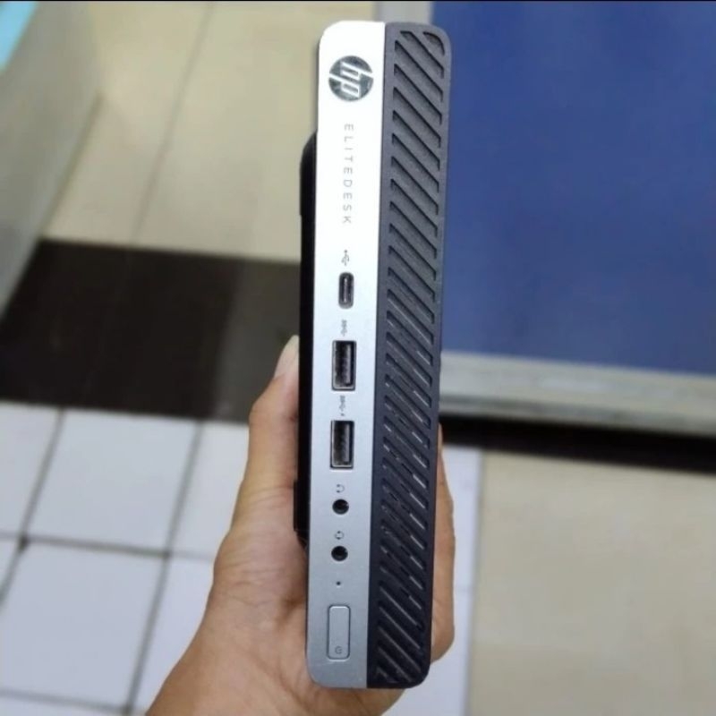 PC MINI HP ELITEDESK 800 G4 CORE I5 8500T RAM 8GB SSD 256GB BERKUALITAS