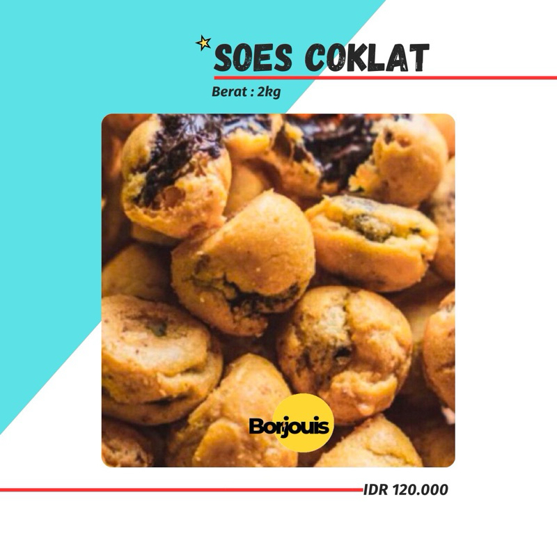 

Soes Kering Coklat 250 gram