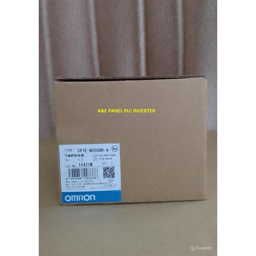CP1E-N30SDR-A PLC OMRON CP1E-N30SDR-A CP1E N30SDR A CP1EN30SDRA