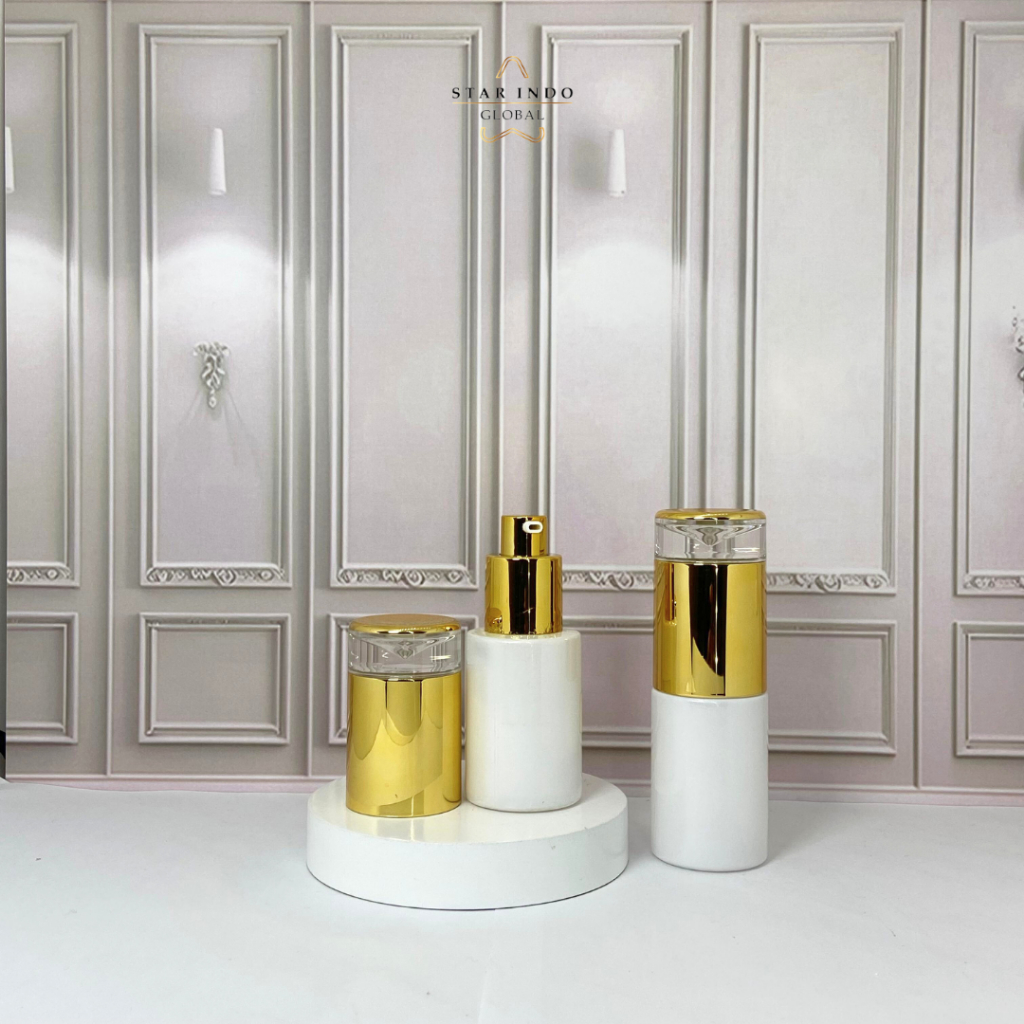 Botol Kaca 30 ml / Botol Kaca Pump 30 ml / Botol Serum 30 ml / Botol Skincare 30 ml