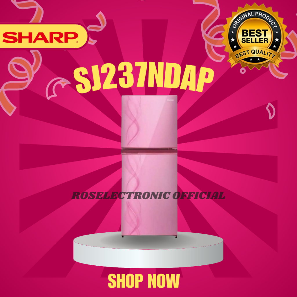 KULKAS 2 PINTU SHARP SJ237NDAP 187L/SJ-237-NDAP/SJ-237NDAP/SJ 237 NDAP/SJ 237NDAP/SJ-237 NDAP