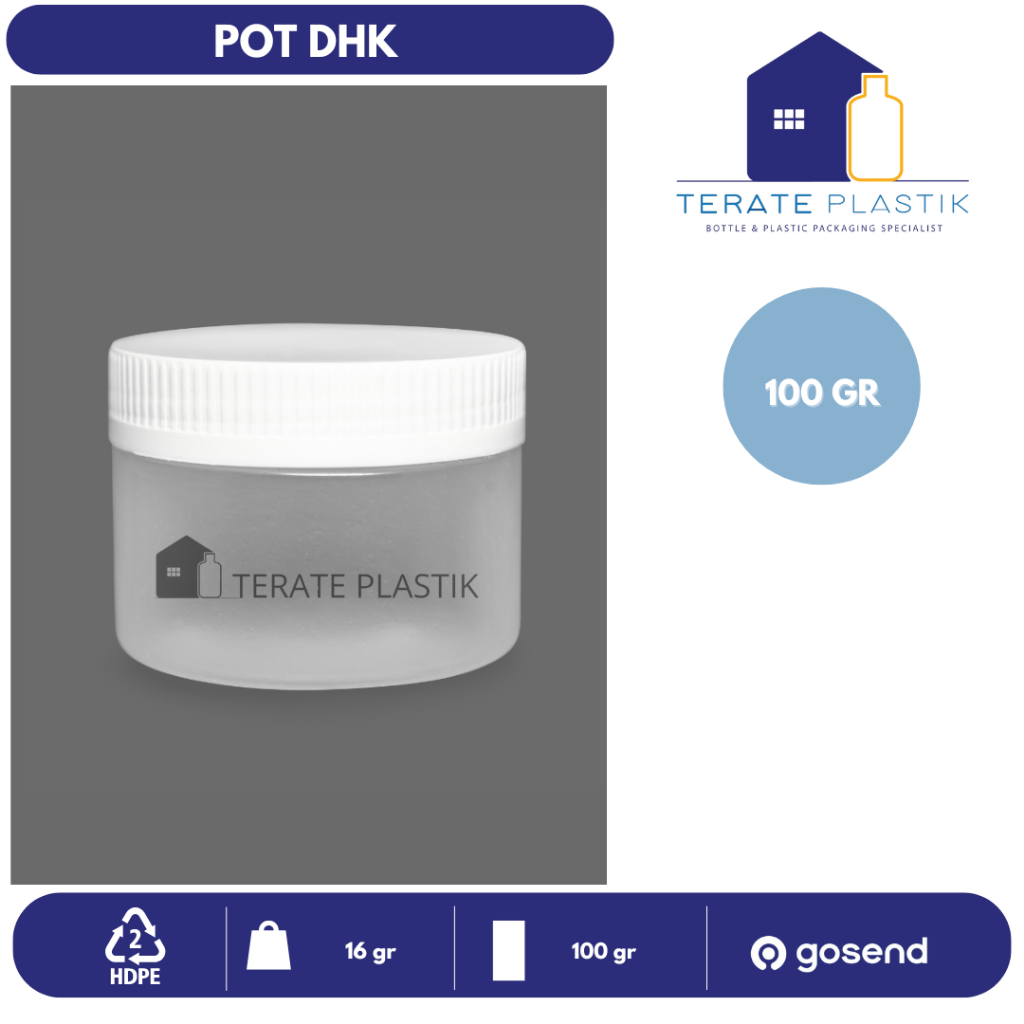 Pot DHK 100 ml | Pot DAHAK | Pot Urine | Terate Plastik Bandung