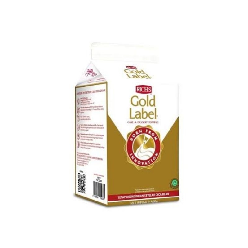 

Whipping Cream Richs Gold 500gr