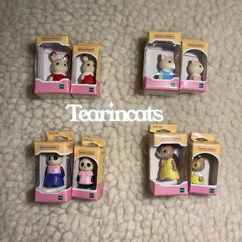 Trinkets Gashapon Gotochi Sylvanian Families Miniature gotochi