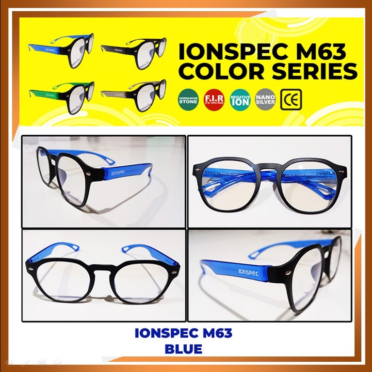 Kacamata Terapi Mata Minus Ionspec Mgi M63 Color Series