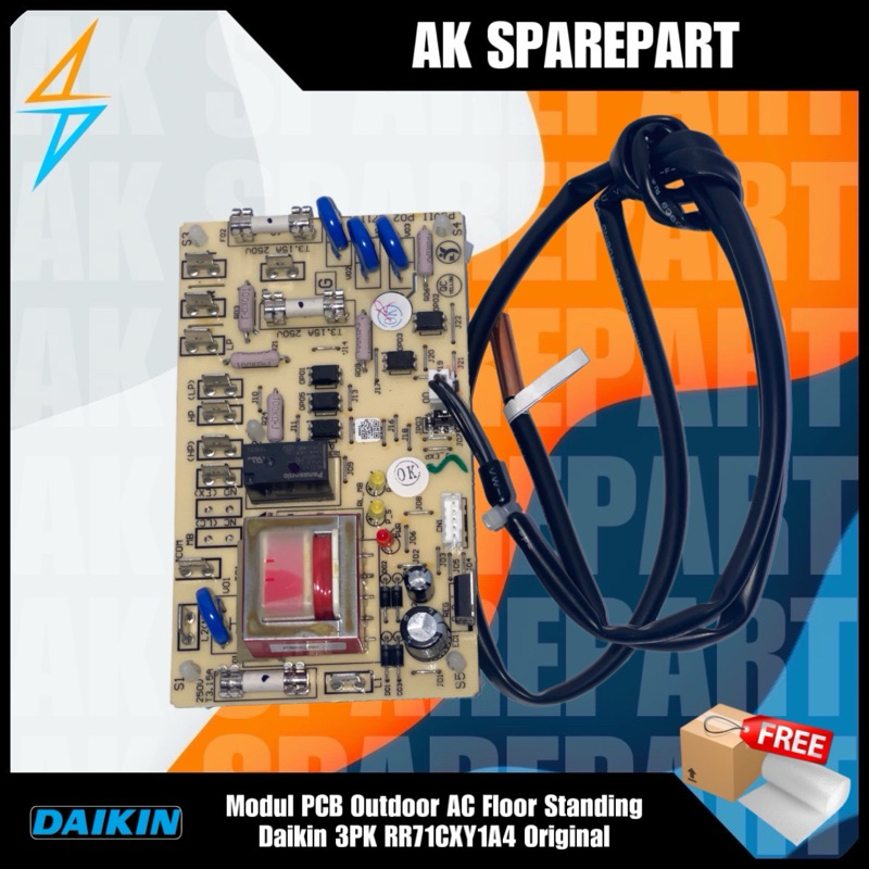 Modul PCB Outdoor AC Floor Standing Daikin 3PK RR71CXY1A4 Original