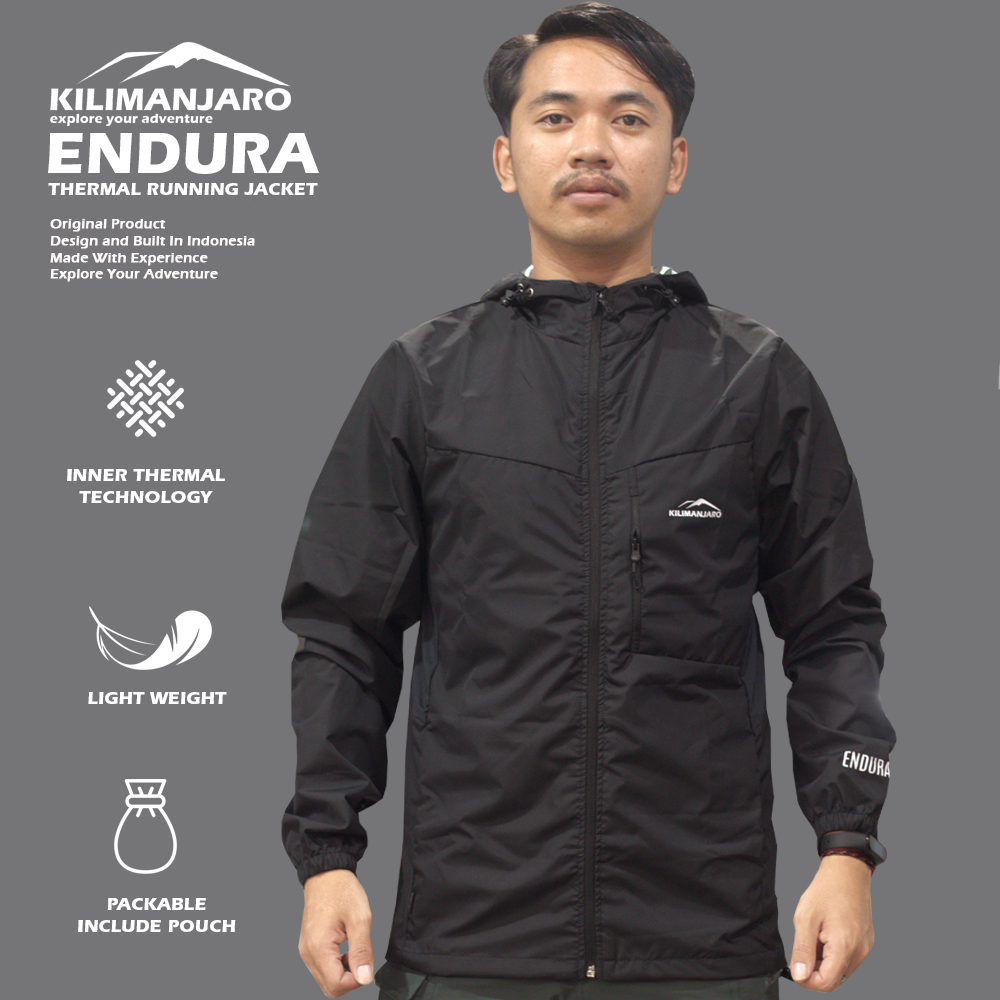 Jaket Running Kilimanjaro Endura - Jaket Olahraga Kilimanjaro