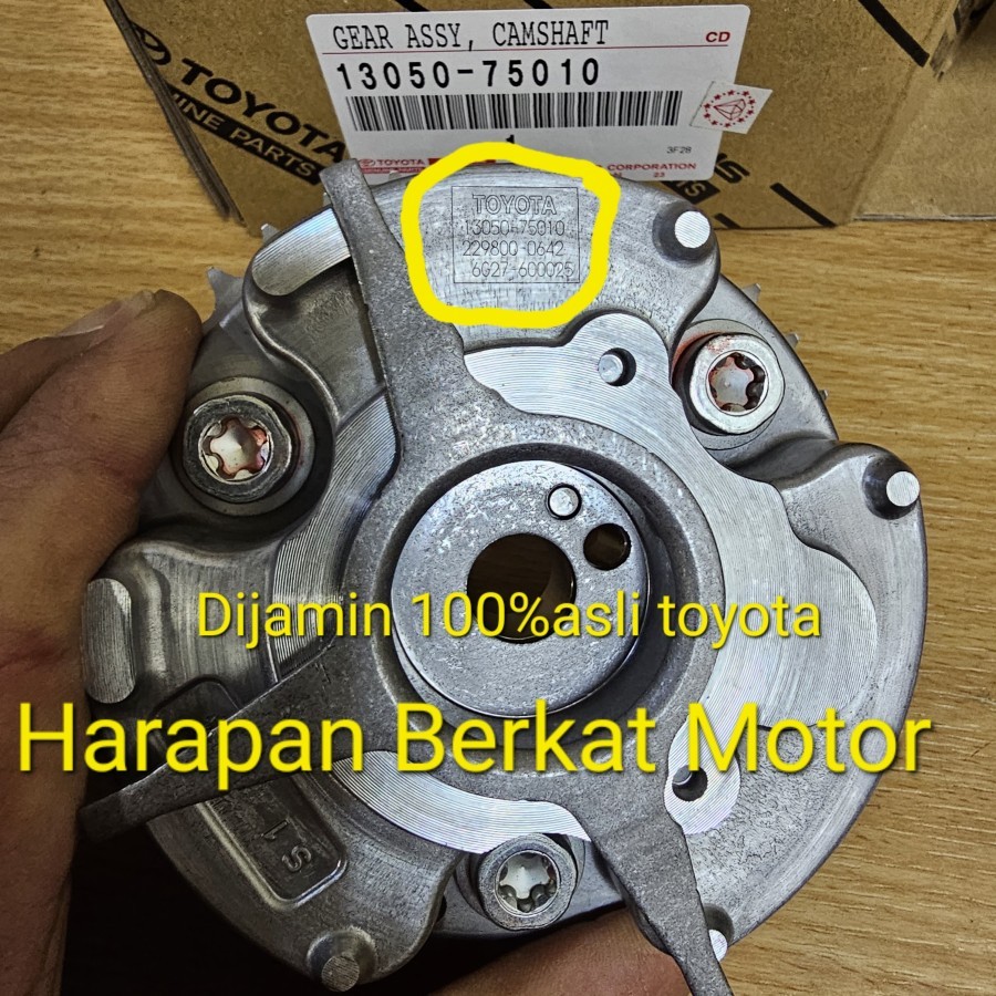 GIGI NOKEN AS GEAR CANSHAFT TOYOTA INOVA INNOVA BENSIN ORIGINAL TOYOTA