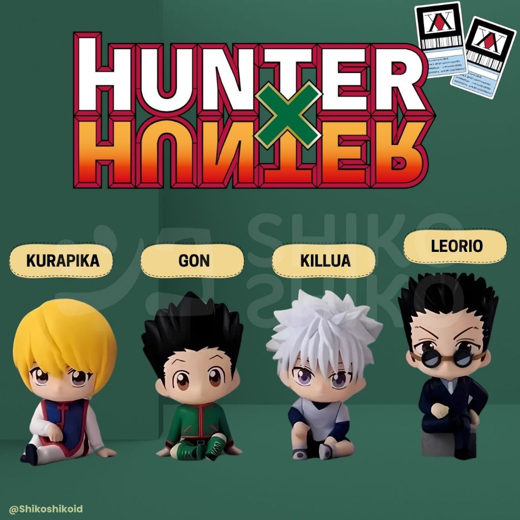 BBFhxh Blind Box Hunter X Hunter Mistery Box Random Pick Lucky Box Gon Kilua Kurapika Leorio Action 