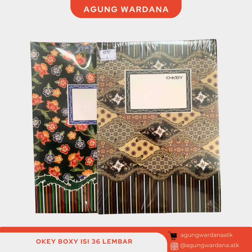 

BUKU TULIS OKEY BOXY ISI 36 LEMBAR