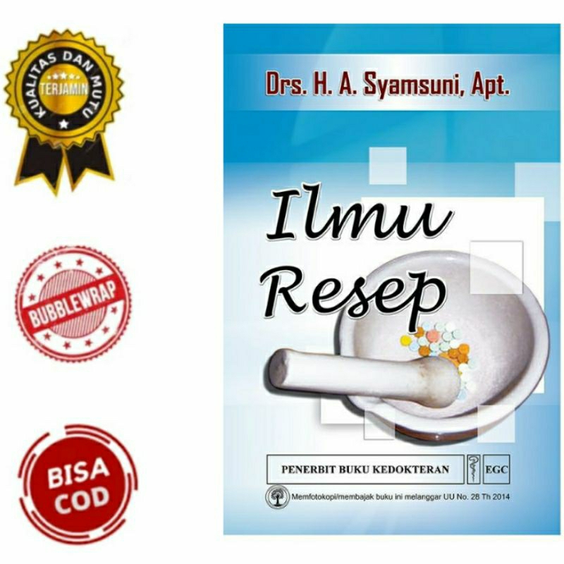 Ilmu Resep.By:Syamsuni.