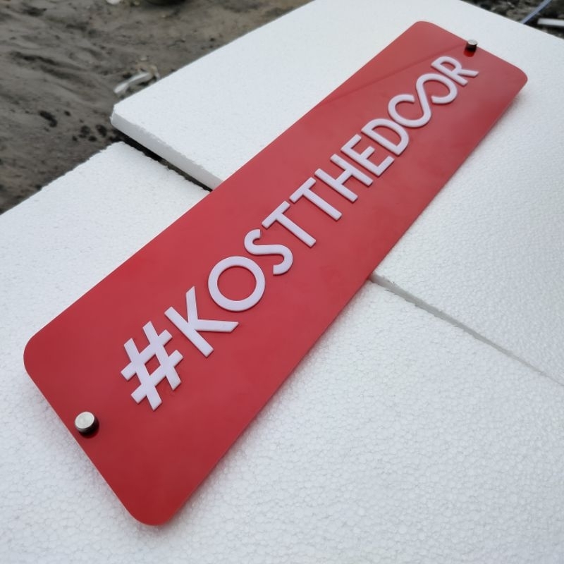 

Sign board Akrilik Custom/Papan nama/Papan Petunjuk