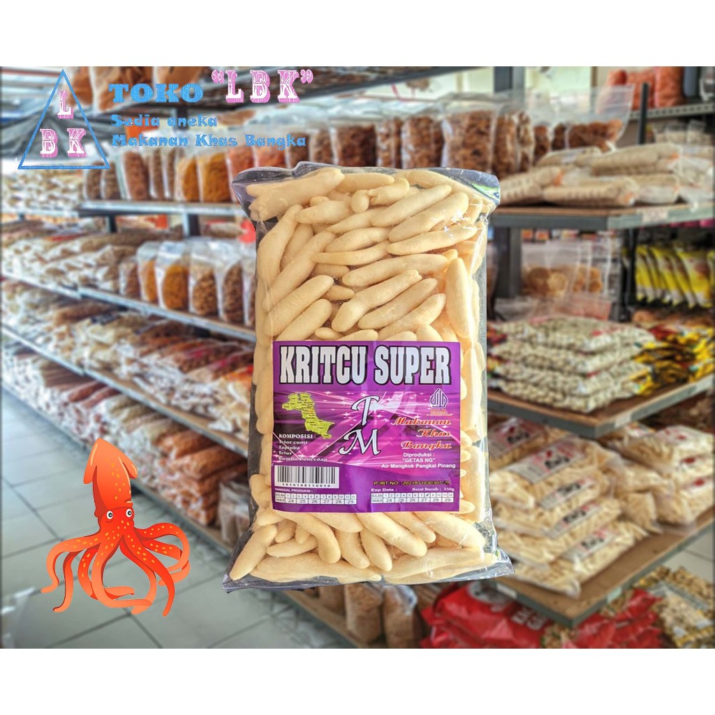 

Kritcu Super TM / Stik Telur Cumi / Getas cumi 250 gr