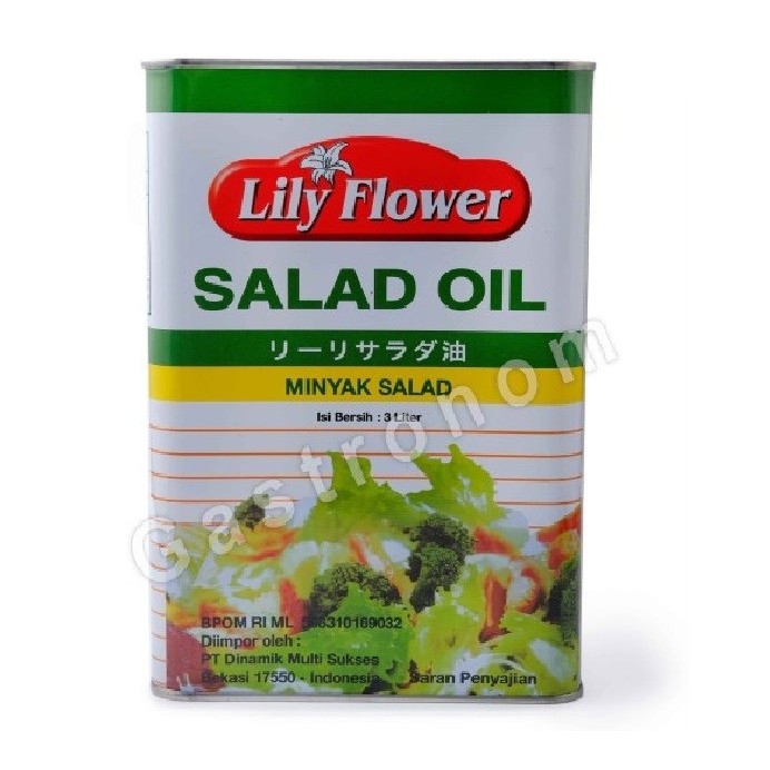 

minyak salad oil lily flower 3 liter