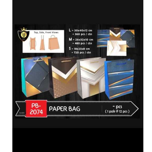 

Paperbag Tas Kertas MEDIUM/Paperbag Murah/ Tas Souvenir KODE 2074 M