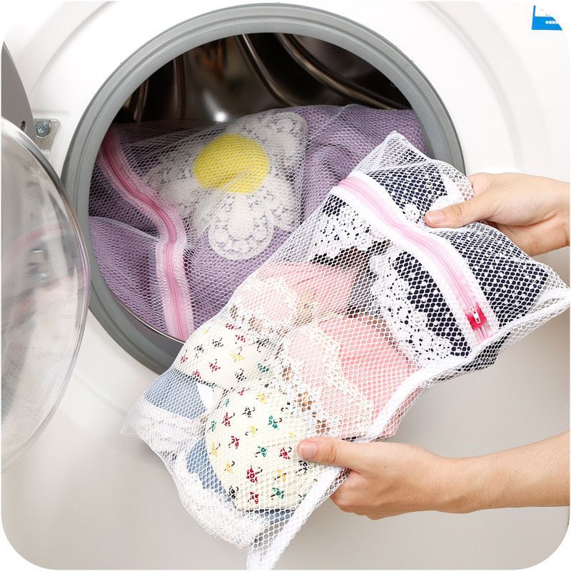 LUX - (COD) Kantong Jaring Cuci Pakaian / Laundry Bag Net / Tas Kantong Laundry Jaring Serut