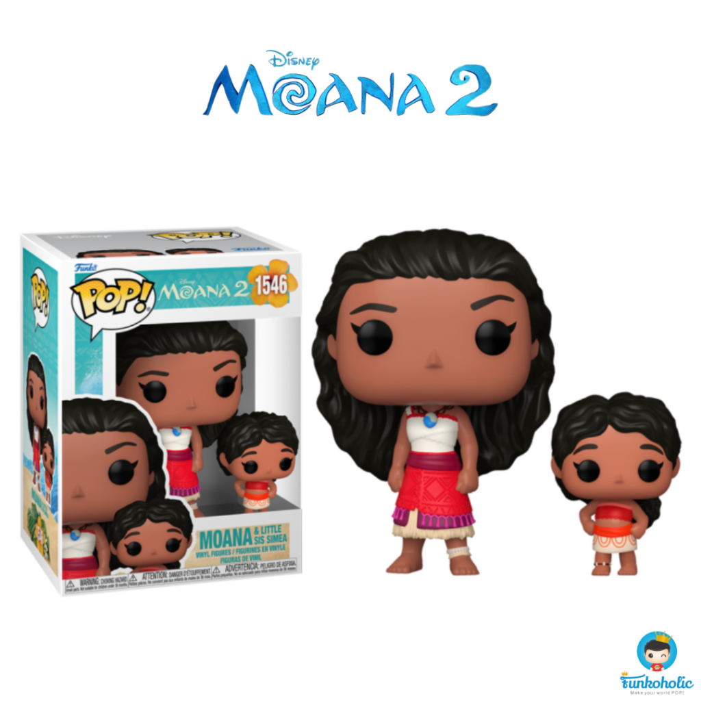 Funko POP Disney Moana 2 - Moana & Little Sis Simea #1546