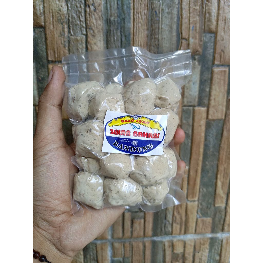 Baso ikan sinar bahari kecil paket tanpa bumbu