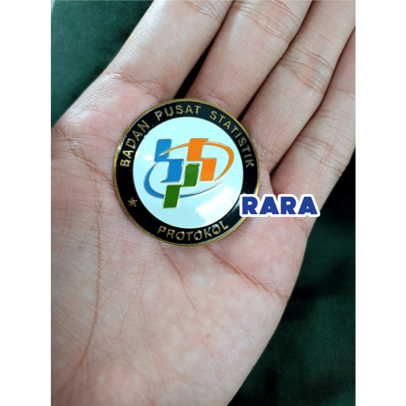 Pin BPS custom, pin custom, pin jas, pin kerah