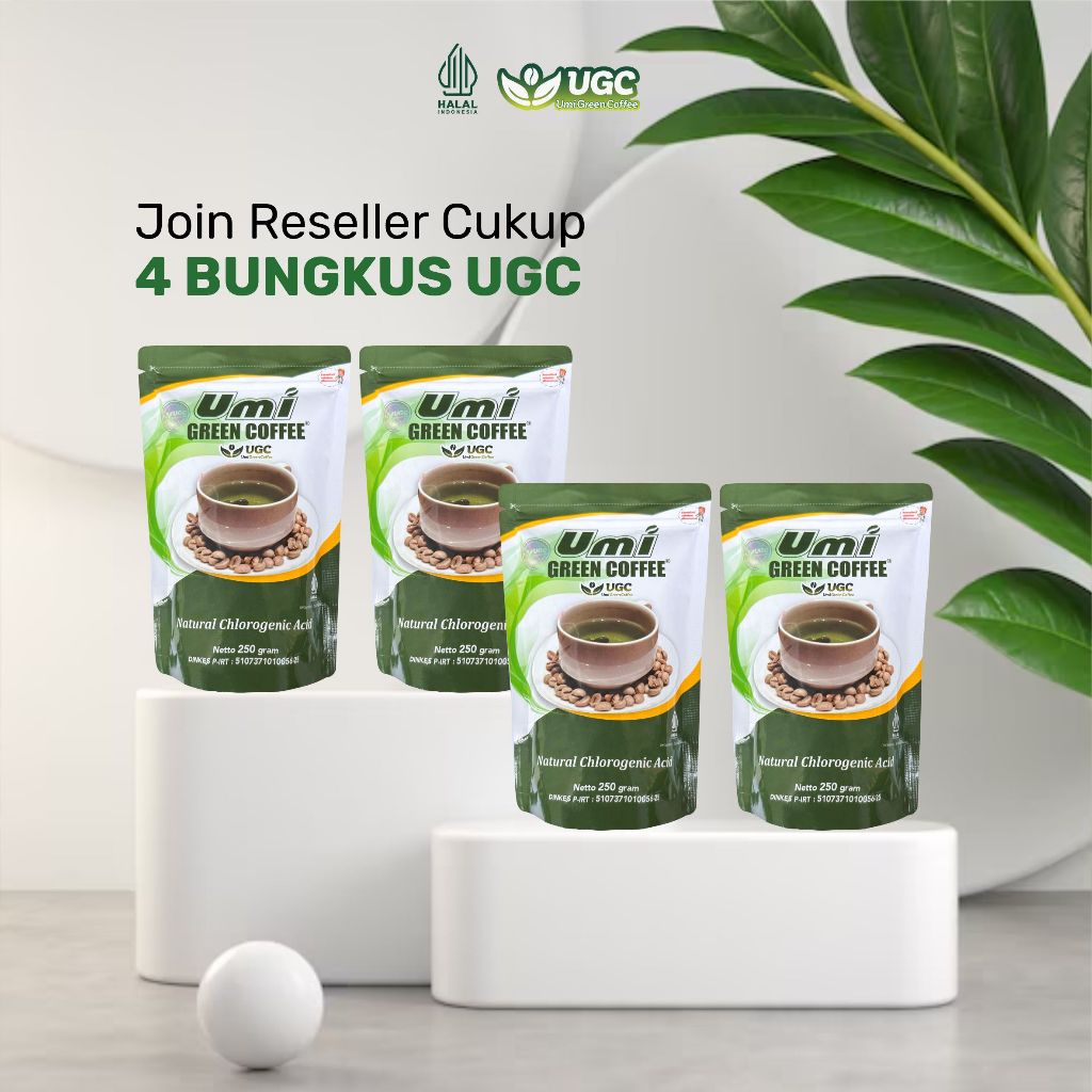 

UGC UMI GREEN COFFEE PAKET RESELLER