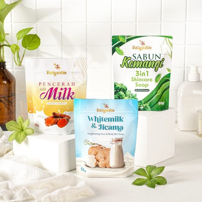 Sabun Herbal RAISYASKIN Paket Usaha 10 pcs