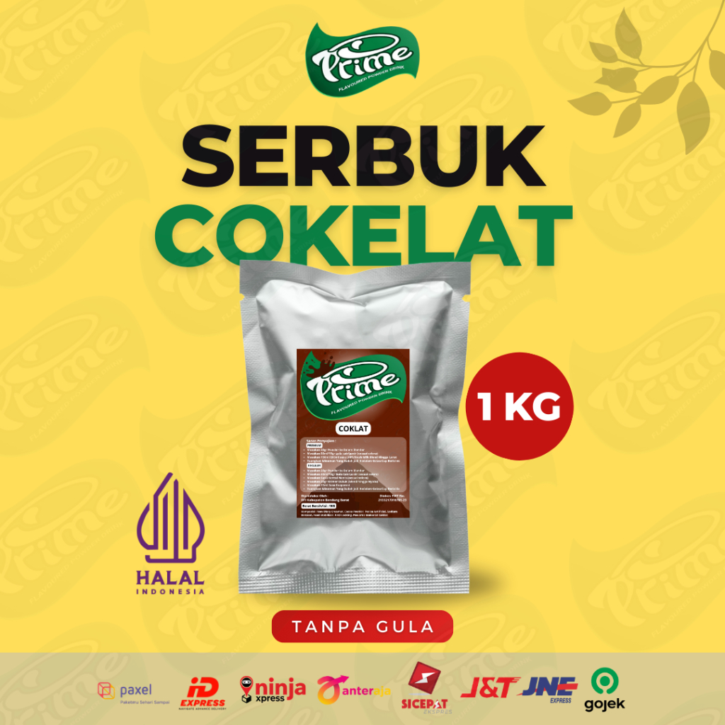 

Powder Prime Rasa Cokelat / Bubuk Minuman Tanpa Gula 1 kg - COKLAT