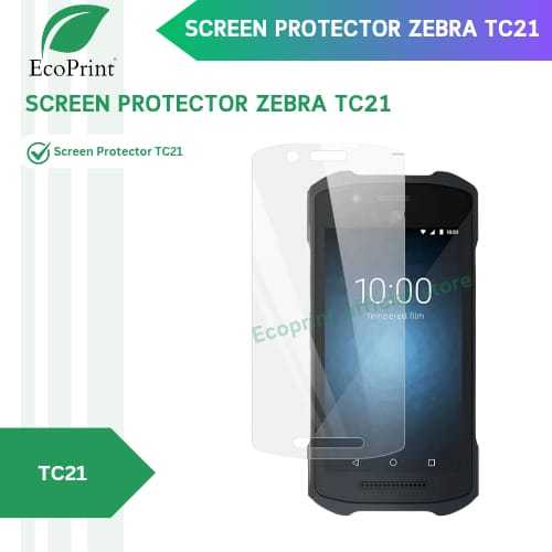 ECOPRINT Zebra TC21/TC26 screen protector