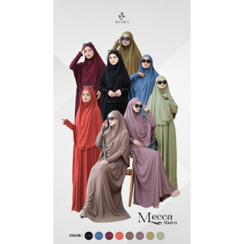 mecca abaya by mathla
