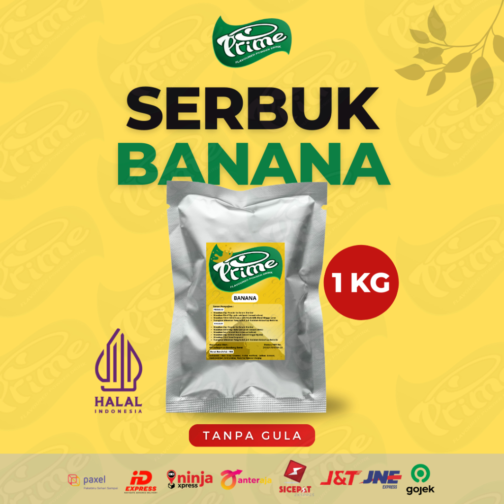 

Powder Prime RAsa Banana / Bubuk Minuman Tanpa Gula 1 kg - BANANA